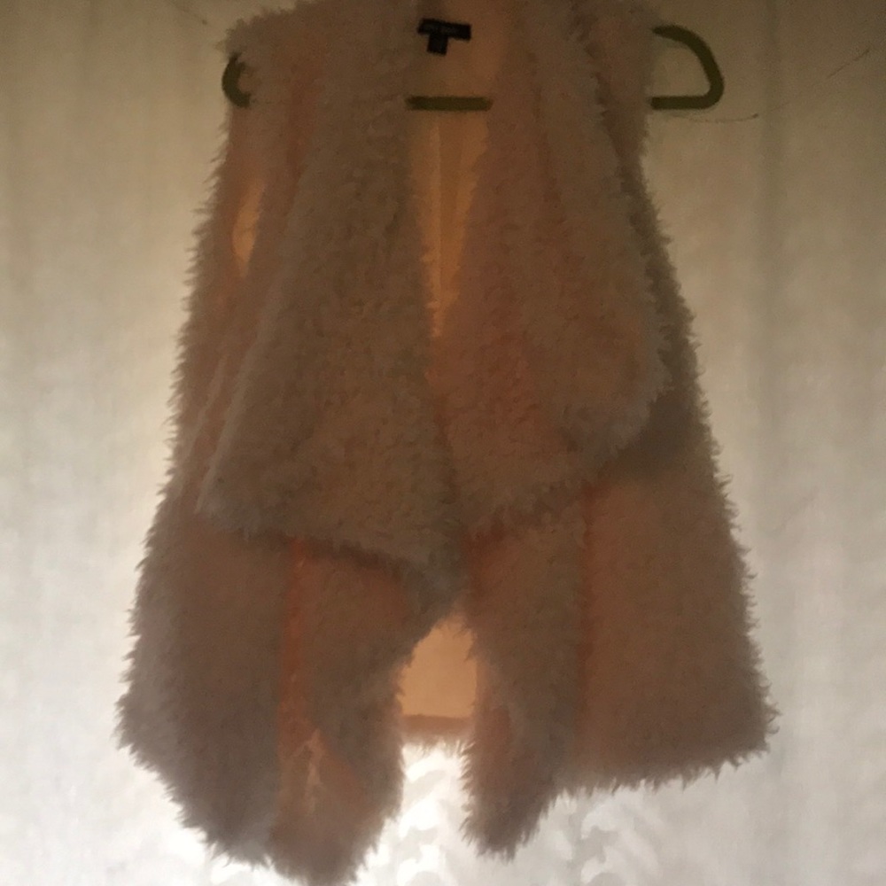 Wild Stitch fuzz vest